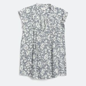 Monday Fun Summer Flutter Sleeve Top